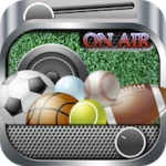 sports radio favorites android application logo